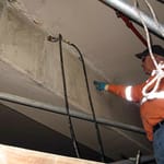 View Wall-Elevated Slab Joint